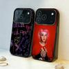 L-Lil Peep Star Shopping Handyhülle Für iPhone17 16 15 14 13 12 Pro Max Grau Schwarz Matt Laser Metallic Aurora Funda