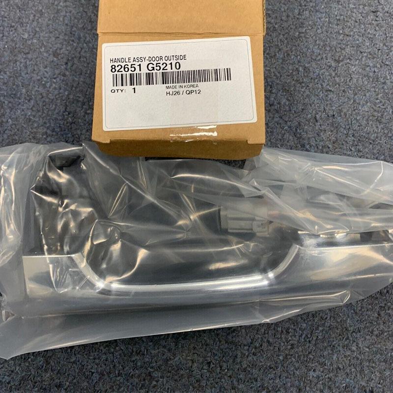 OEM 82651G5210CR 82651-G5210CR Smart key door handle Chrome Door Handle Catch Bowl Trim 1Pcs For 2017 2018 Kia Niro 82651G5210 Left