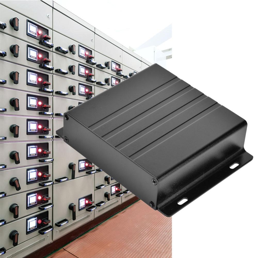 Black Aluminum Box 31x130x100mm PCB Aluminum Box Aluminum Enclosure PCB Installation