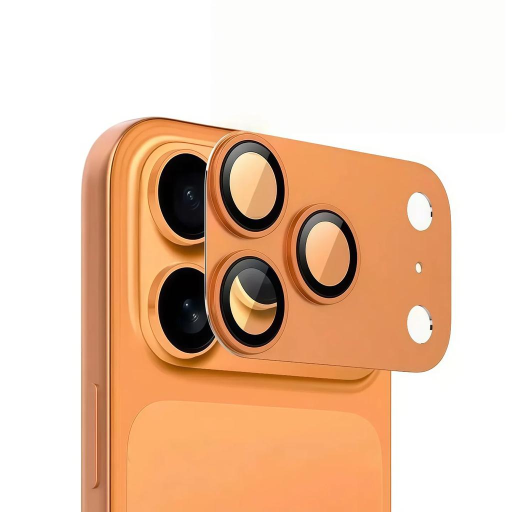 1Set Full Coverage AR HD Tempered Glass Lens Protector For IPhone 17 Pro 17 Pro Max Anti-Scratch Metal Camera Film Accessories