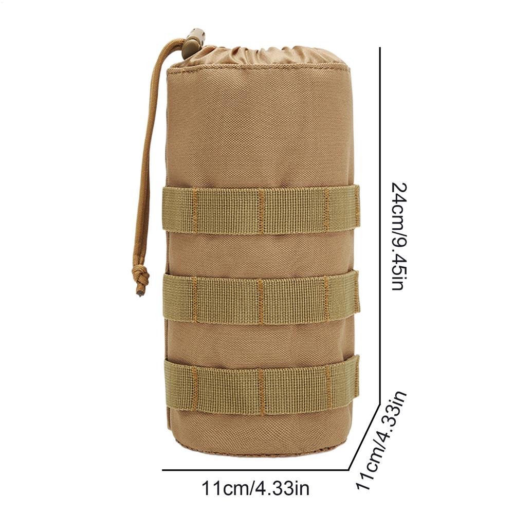 

Water Bottle Cover Sleeve Lightweight Outdoor Oxford Pouch Water Bottle Carrier For Family Friends Adults Men Women Camping хаки