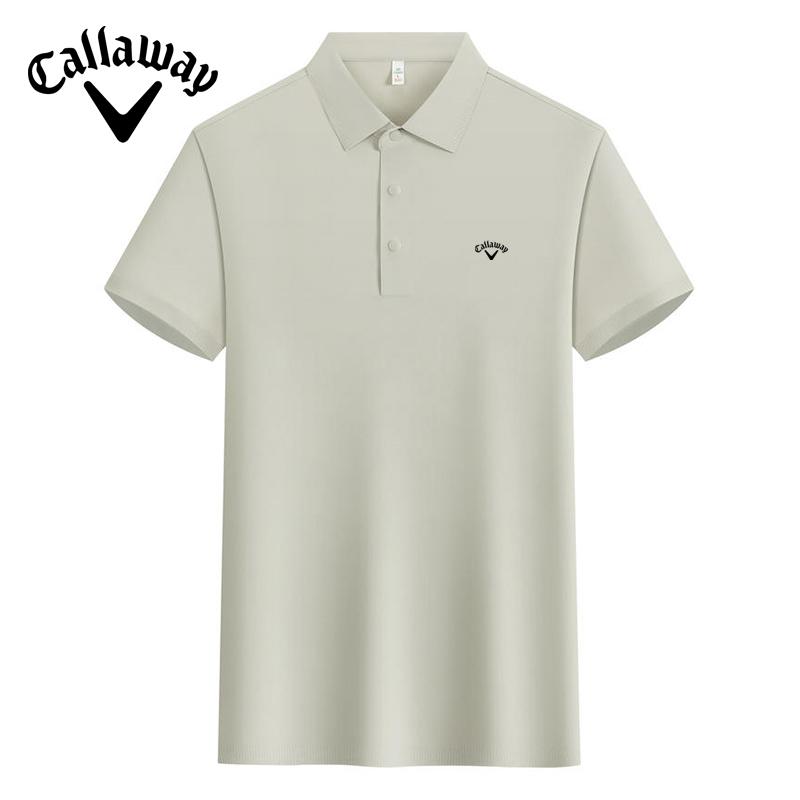 

FN3568 Callaway 2026 Summer Women s Embroidered High Quality Polo Collar Shirt XXL