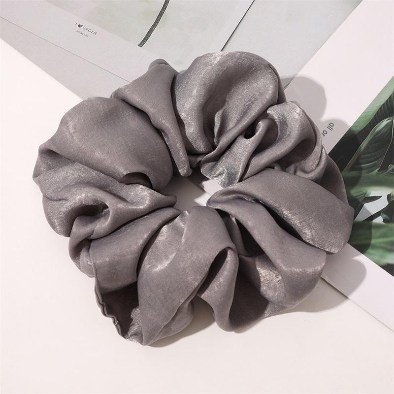 Fashion Velvet Scrunchies Women Elastic Hair Band Elegant Colorful Solid Color Large Scrunchie Girls Hair Accessories Headwear