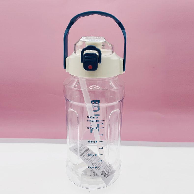 Water Bottle8 New Plastic Cup 1000ml Bouncy Sports Space Cup Women's Fitness Internet-Famous Cup Water Bottle