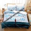 3D Print Myke Towers Bedding Set Single Twin Full Queen King Size Bed Set Adult Kid Bedroom Duvetcover Sets Anime Bed