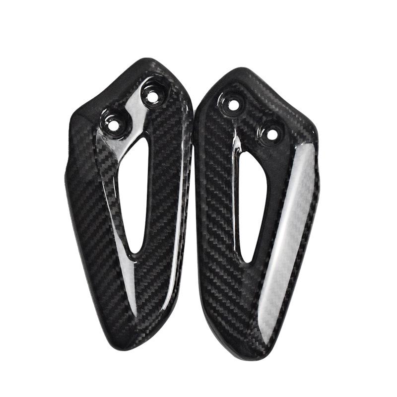 

Triumph Speed Twin/Thruxton Carbon Fiber Footrest Guard - Motorcycle Accessories