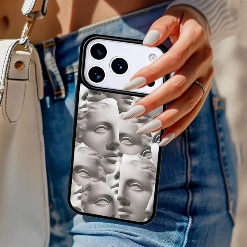 

Art Aesthetic David Eyes Phone Case For iPhone 17 Air 14 15 13 12 Max Cover For Apple 14 15 16 16e 11 Pro Max Plus Coque iPhone 14plus