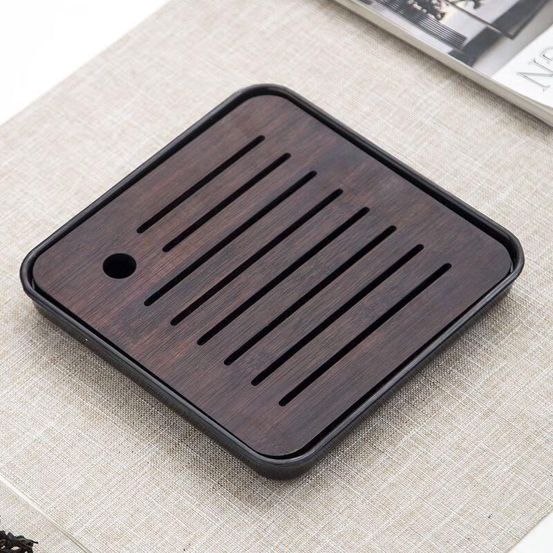 

Minimalist Bamboo Tea Tray Set