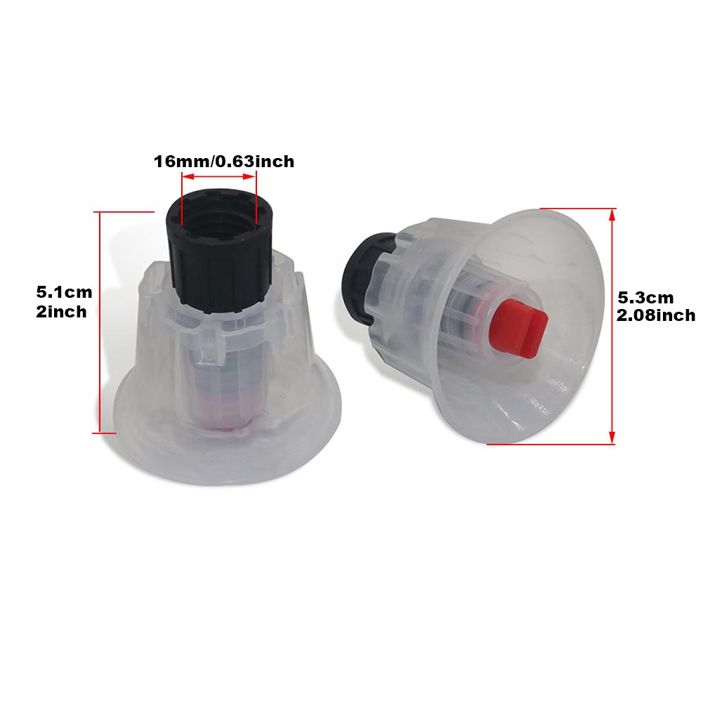 1PC Foam Nozzle Car Wash Foam Spray Nozzle Windscreen Fan Foam Nozzle Internal Thread Car Wash Water Gun Nozzle