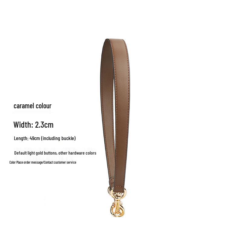 Black PU Handbag Replacement Strap: Women's Underarm Bag, Short Single Shoulder Handle, Trendy Plain Design