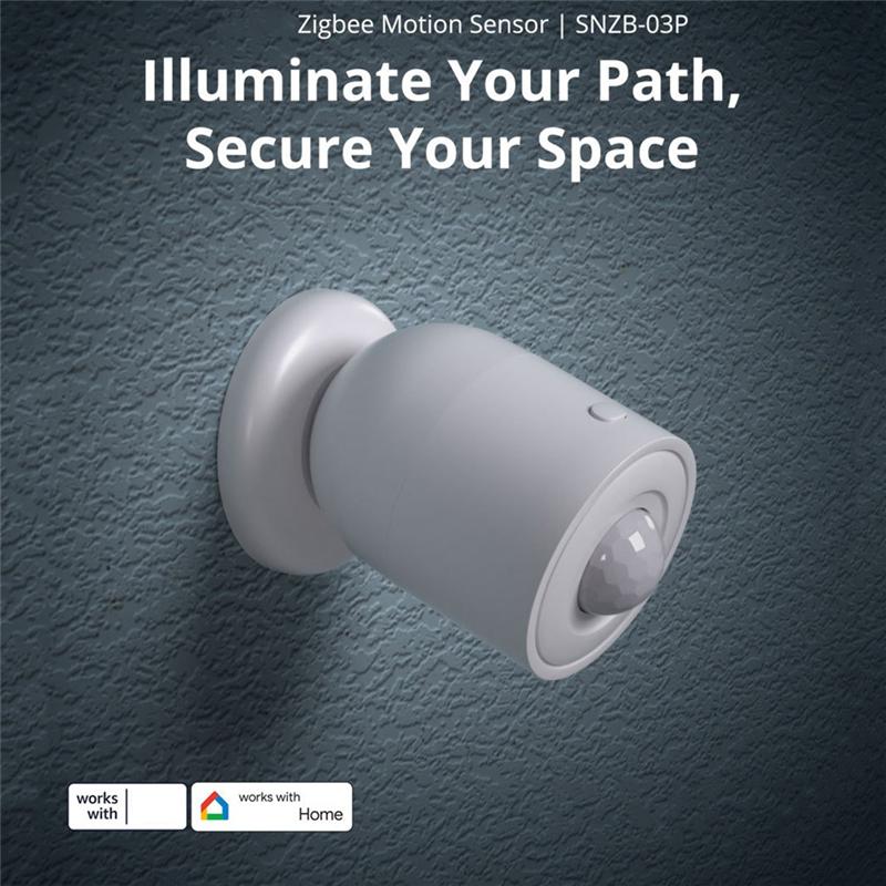 AD23-Zigbee Motion Sensor Human Presence Sensor Infrared Detection Alarm Smart Home For Alexa Google Home Smartthings Alice