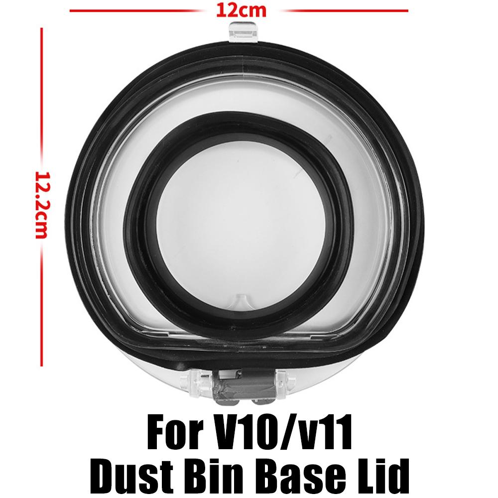 Inel de etanșare superior fix pentru recipientul de praf și capac de bază pentru aspiratorul Dyson V6 V7 V8 V10 V11 V15, piesă de schimb de înlocuire pentru cupa de praf