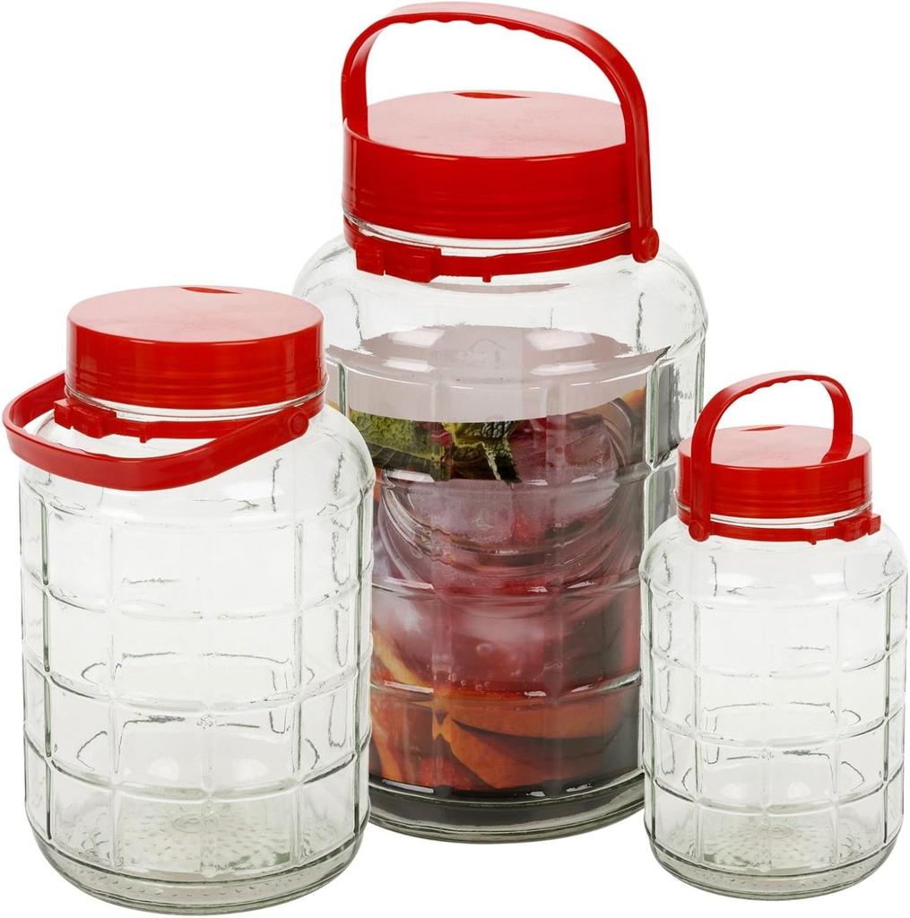 Barrel with handle for cabbage, cucumbers, juice, mash, 30l