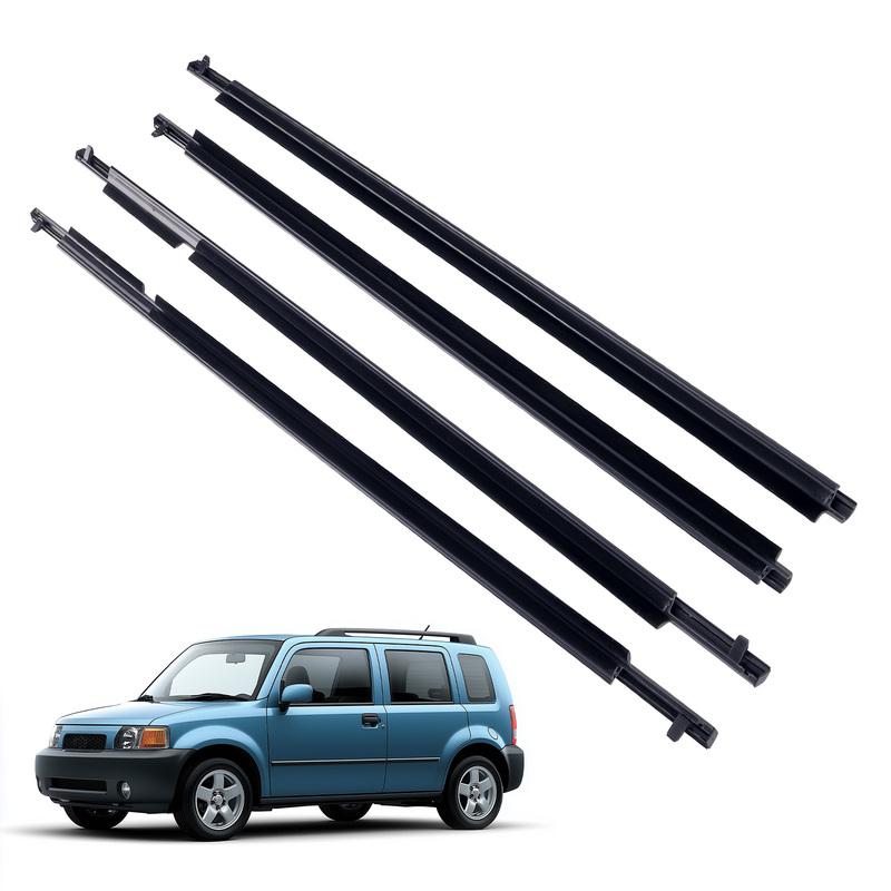 

4 шт. Уплотнитель оконной резинки (ворсовый) для Scion xB 2008-2015 75710-12820 75740-12430