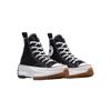 Converse Run Star Hike Platform Comfortable Fashion Versatile Simple High-Top Casual Shoes Unisex Sneaker Black 166800C-001