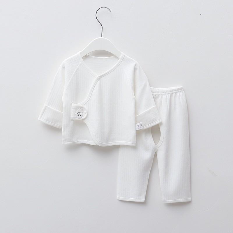 Newborn Cotton Bodysuit Set 0-3 Months Baby Fall Sleepwear Unisex Soft Comfortable