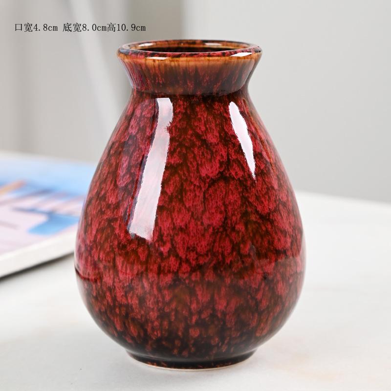 Ceramic Fancy Glazed Flower Vases Exquisite Decor Pieces for Home Elegance With Unique Glazes