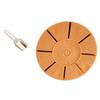 2PCS 3.5-inch Paint Removal Rubber Wheel and Rubber Plate