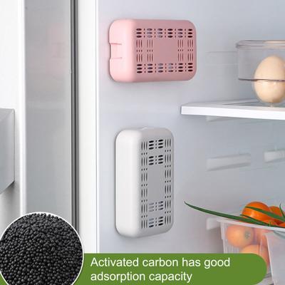 Suction Cup Fridge Activated Carbon Deodorant Box Air Purifier Smell Remover Sale Goods