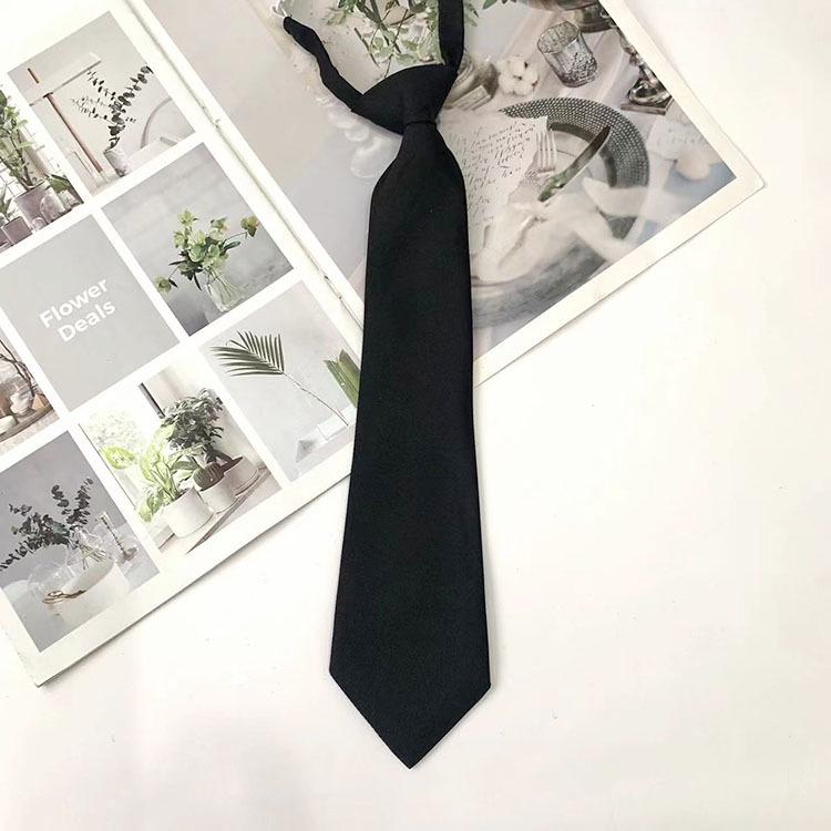 

Японская школьная форма в стиле колледжа JK галстук-бабочка воротник рубашки - Кофе