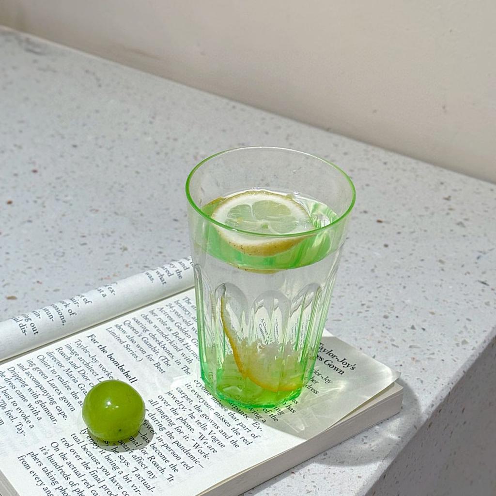 1/4pcs Acrylic Plastic Beer Cups Transparent Anti-drop Thickened Octagonal Cup Whiskey Glass Tumbler Water Glass Cup