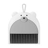 Small Broom Dustpan Set Cartoon Teddy Bear Household Desktop Garbage Shovel Small Dustpan Mini Foldable