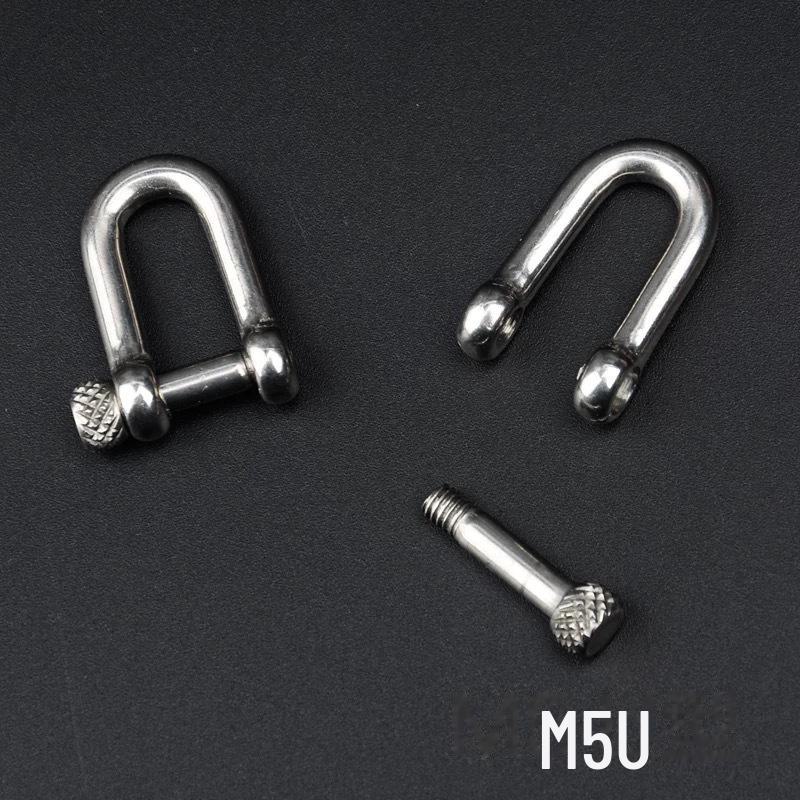 

Пряжка в форме подковы из нержавеющей стали 304 для аксессуаров своими руками и браслета для зонтичного каната Alloy