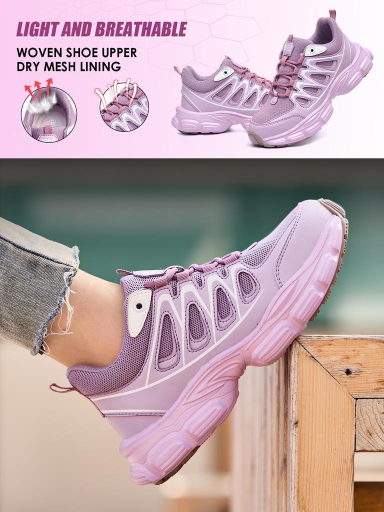 Fashion Safety Shoes Women Work Sneakers Structured Shoes pneumatic-Proof Protective Shoes Work Boots Steel Toe Shoes