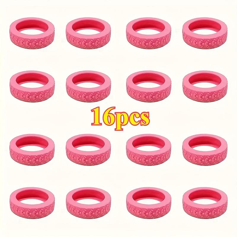 16PCS new luggage wheel protective cover, suitable for luggage and office chairs - noise reduction, shock-proof and collision-proof cover