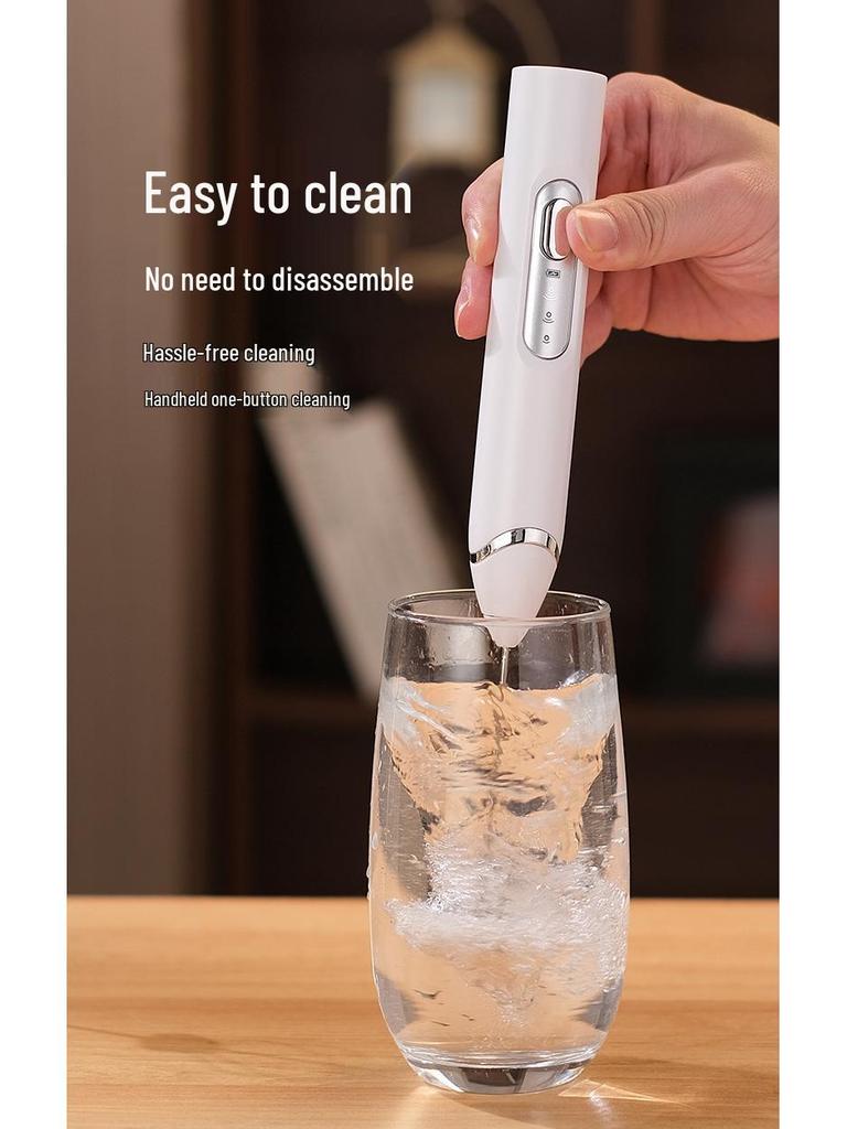 Electric Handheld Milk Frother & Egg Beater for Coffee and More