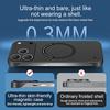 Ultra Thin Magnetic Frameless Case for  for For Iphone 17 Air 16 1 14 13 12 11 Pro Max X XR 7 8 Plus Matte Back Cover