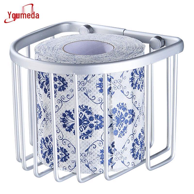 

Youmaida Y7589 Punch-Free Space Aluminum Toilet Paper Holder Standard