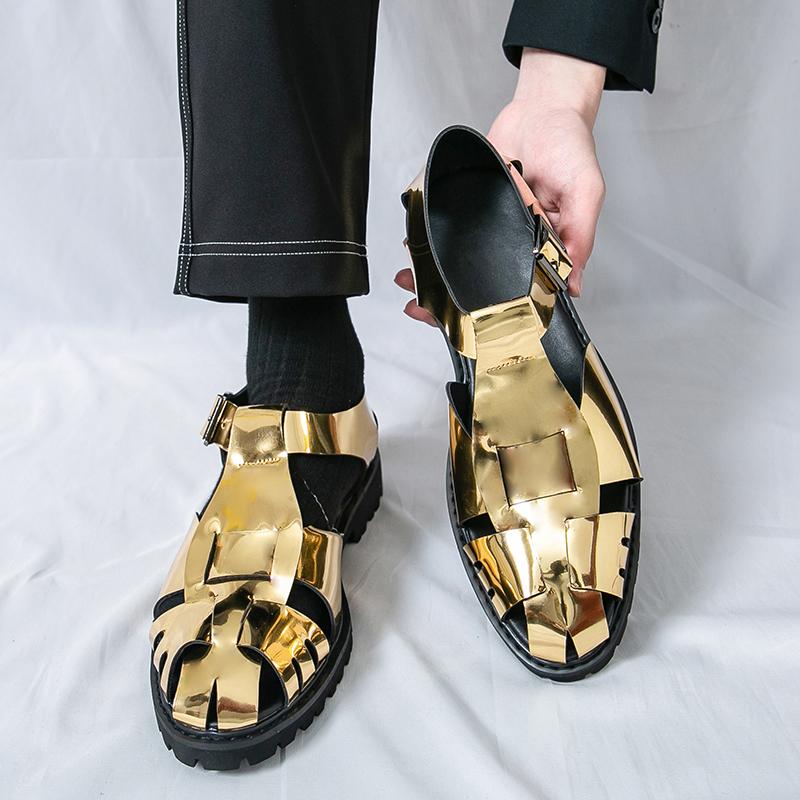 Classic Summer Men Sandals European-style Casual Comfortable Breathable  Fashionable Beach Sandals Business Office Men Sandals