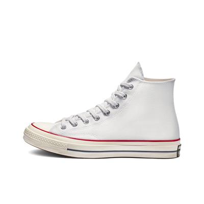 Baskets Chuck 70 Hi Ivory Unisexe Blanc Rouge 162056C