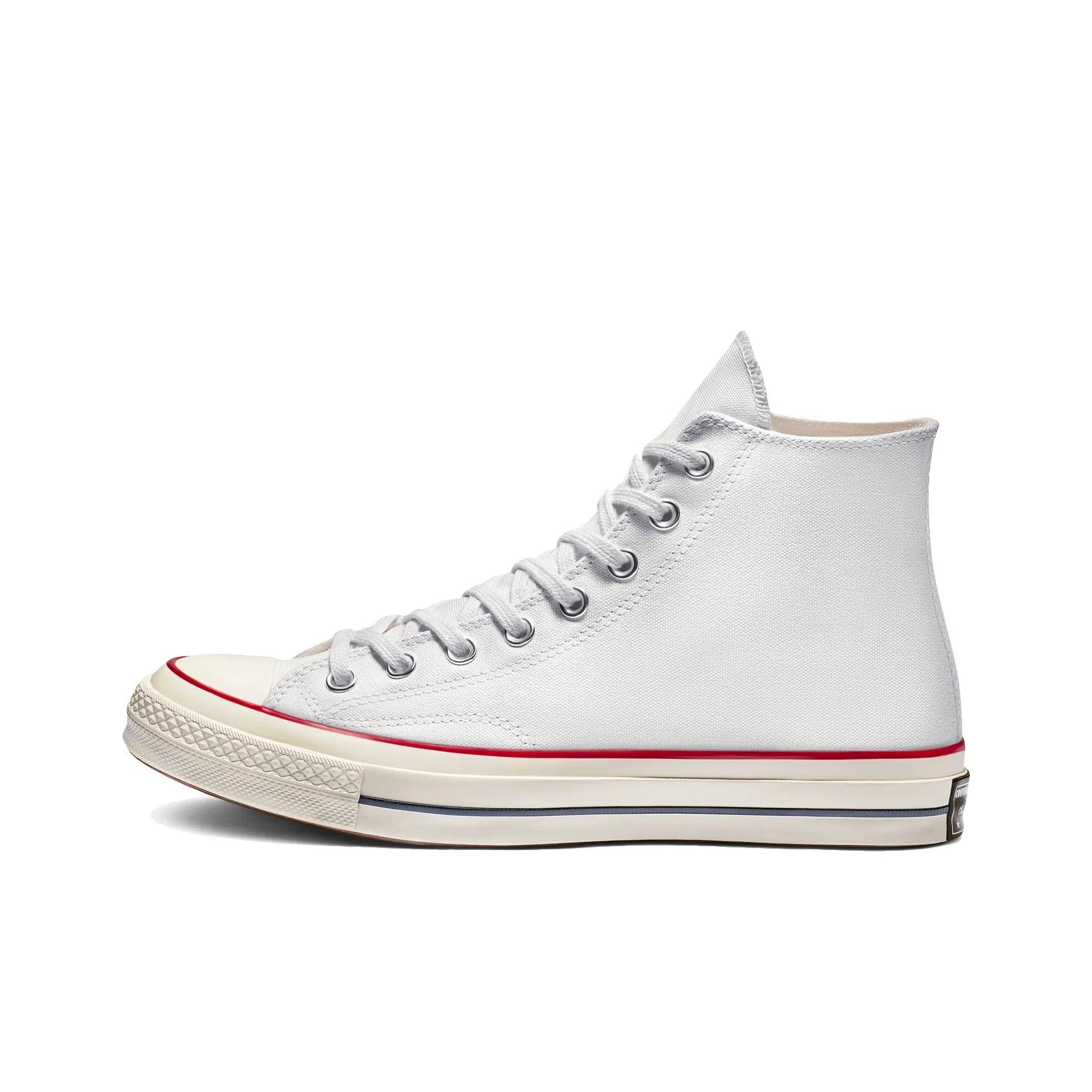 Кеды унисекс Converse Chuck 70 Hi цвета слоновой кости Белые Красные 162056C 39