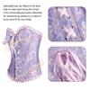 Dames Korset Tops Off Shoulder Kant Strik Design Regular Fit Shapewear Perfect Figuur Vetersluiting Taille Trainer