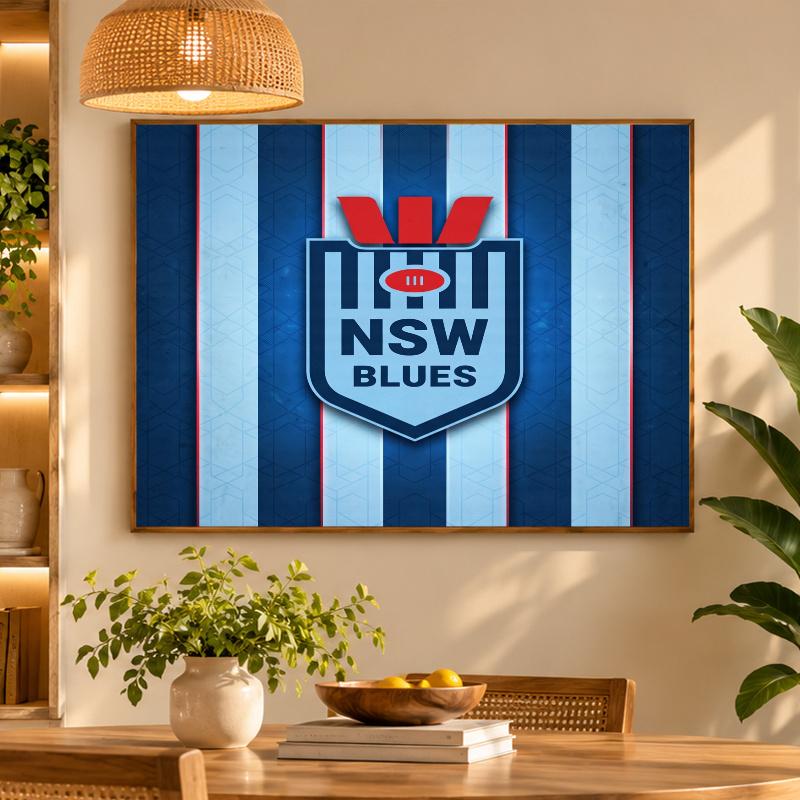 5D Diamond Painting NSW Blues DIY Full Drill Diamond Art Kit Home Decoration