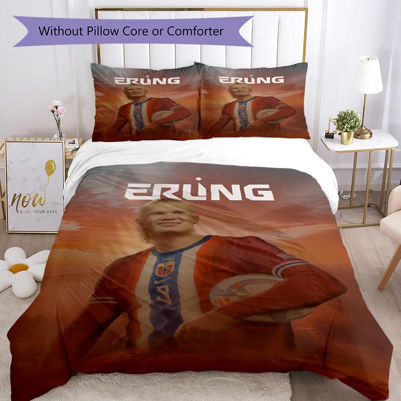 Haaland Bed Linen Set Perfect for Dormitory Machine Washable Christmas Gift