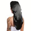 Long Silky Sleep Bonnet For Straight Curly Hair, Extra Large Hair Bonnets For Dreadlock And Braids, Satin Sleeping Caps Nigh