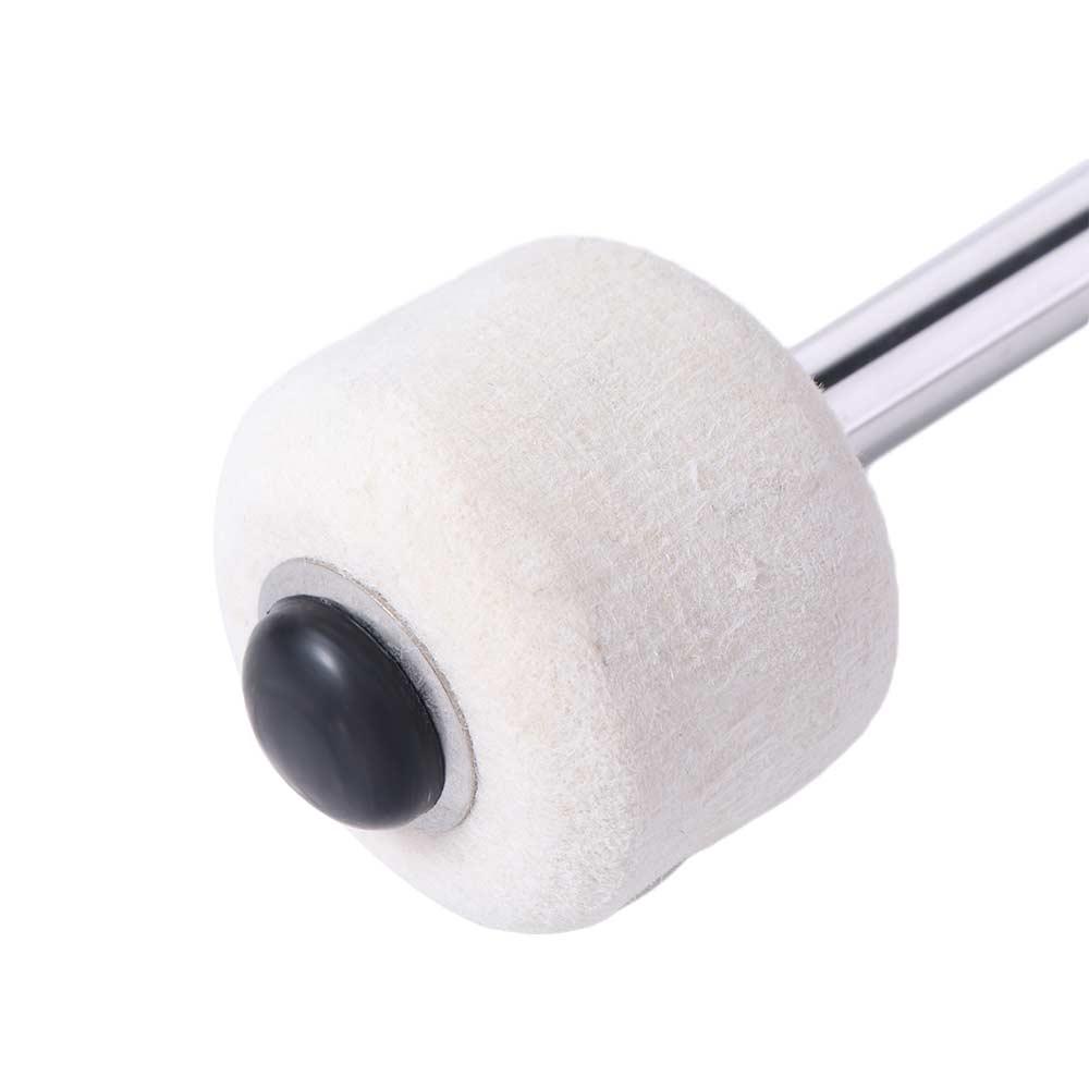 1Pc Stainless Steel Bass Drum Mallet Hanging Rope Instrument Sticks  Musical Instrument