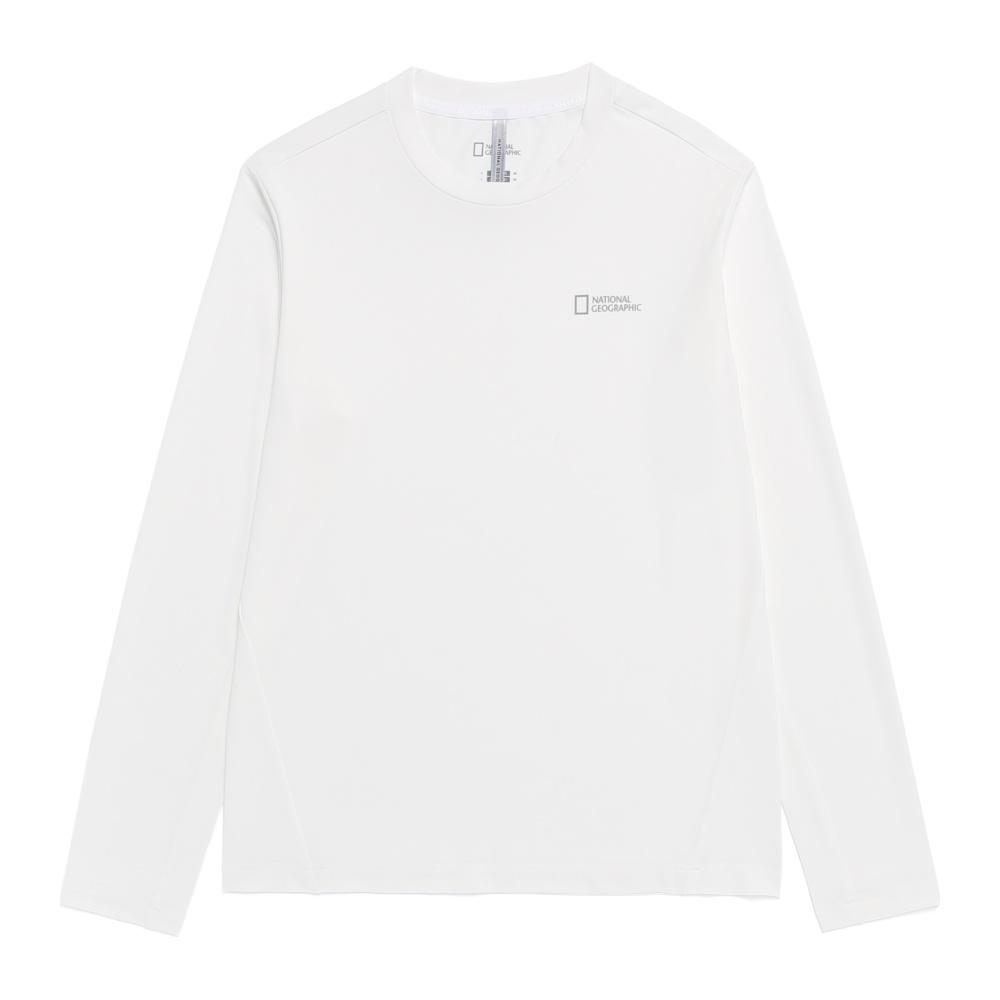 NATIONALGEOGRAPHIC N261Uts250 Base Layer Long Sleeve T-Shirt O/White