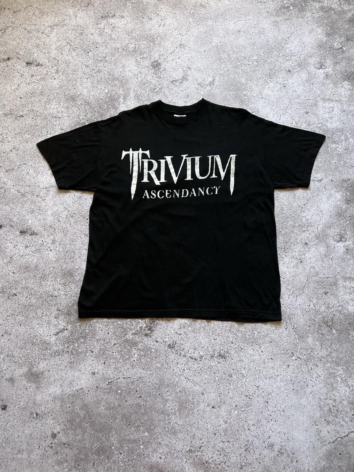 Vintage 2006 Trivium Ascendancy Tour Metal Band T- size L Unisex T-Shirt S