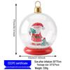 Eco-Friendly PVC Cartoon Inflatable Christmas Ball for Indoor Courtyard Decor