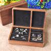Sturdy Wood Jewelry Storage Box Large Capacity Organizers with Drawers Accessory for Rings Earrings Home Organization