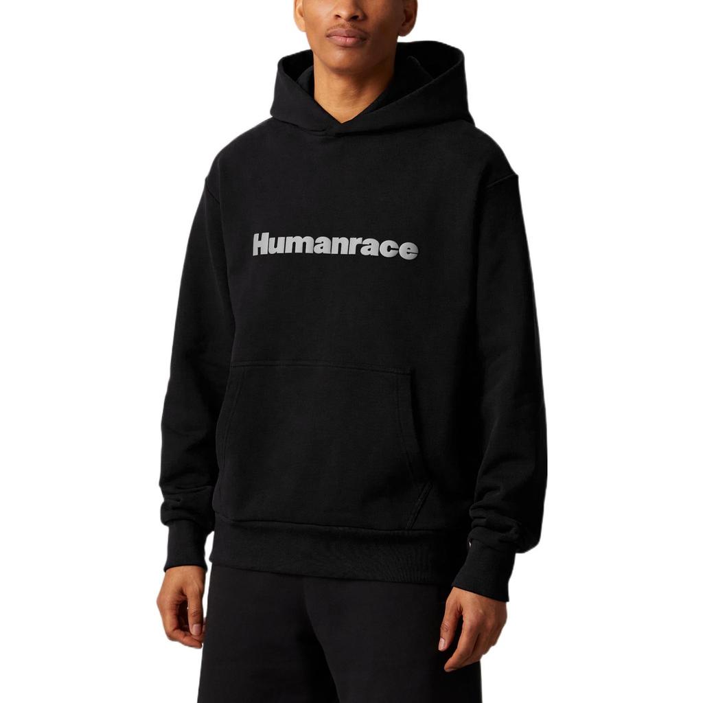 adidas X Pharrell Humanrace Logo Hoodie 'Black' Men's HG1812