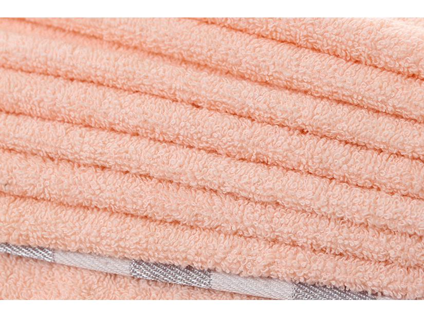 Ribbon Grid Large Cotton Bath Towel for Home