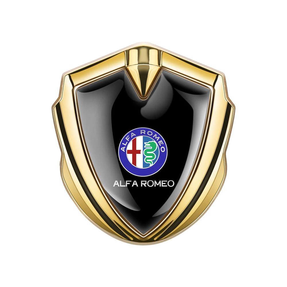 Car Sticker For Alfa Romeo 159 147 3D Metal Car Emblem Body Trunk Stickers Badge Decoration Decal For Alfa Romeo 147 156 159 GiuAZ9