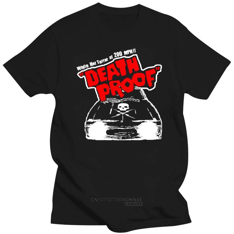 Herrenbekleidung Death Proof Quentin Tarantino Film T-Shirt Sommer Cartoon Auto Muster Gedrucktes T-Shirt Oberteil Unisex Mode Streetwear