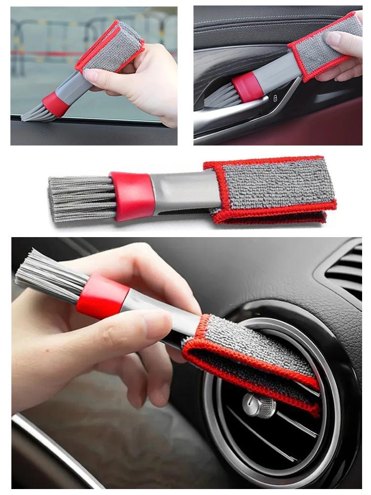 Car Air-Conditioner Outlet Cleaning Tool Multi-purpose Dust Brush Car Accessories Interior Multi-purpose Brush Cleaning Brush