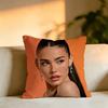 Popular Singer Madison Elle Beer Pillow Case Square DoubleSided Sofa Cushion Cover Bedroom Bedside Pillow